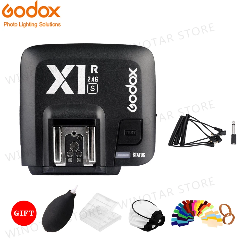 Вспышка Беспроводная Godox X1R C / N TTL 2 4G для зеркального фотоаппарата Canon Nikon Sony|Пульты