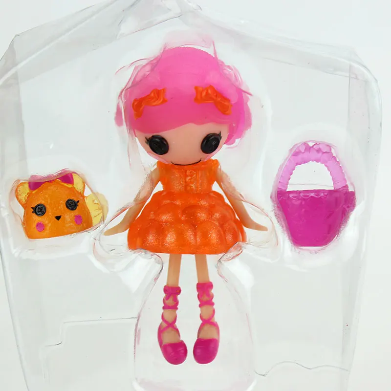 7 видов стилей на выбор 3 дюймов MGA куклы Lalaloopsy с аксессуарами игрушки играть - Цвет: 1