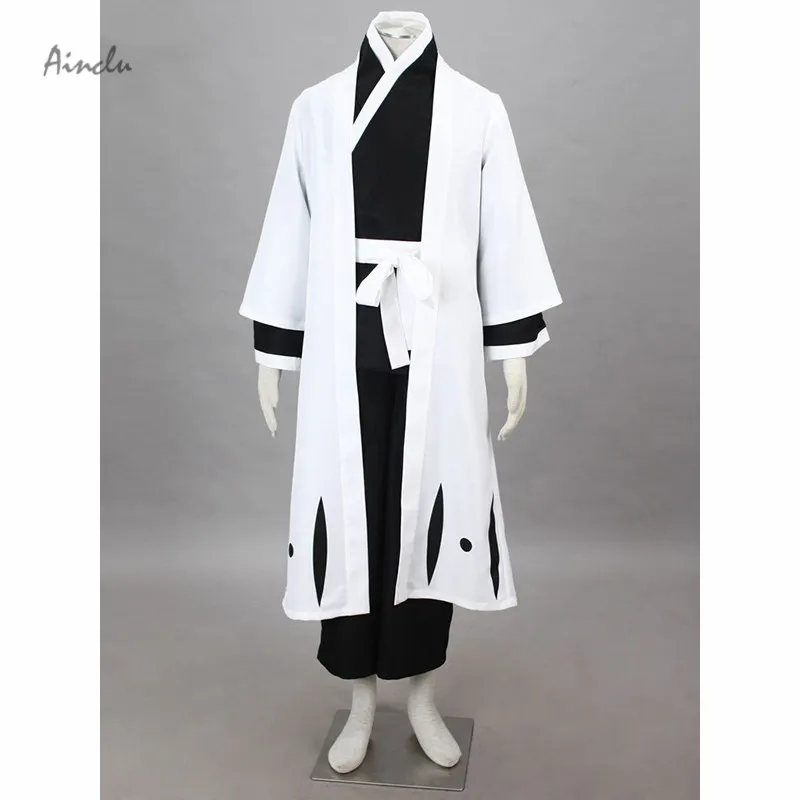 Ainclu Bleach Ukitake Zyuusirou Косплей Костюм для Хэллоуина Костюм на заказ/на заказ для взрослых и детей