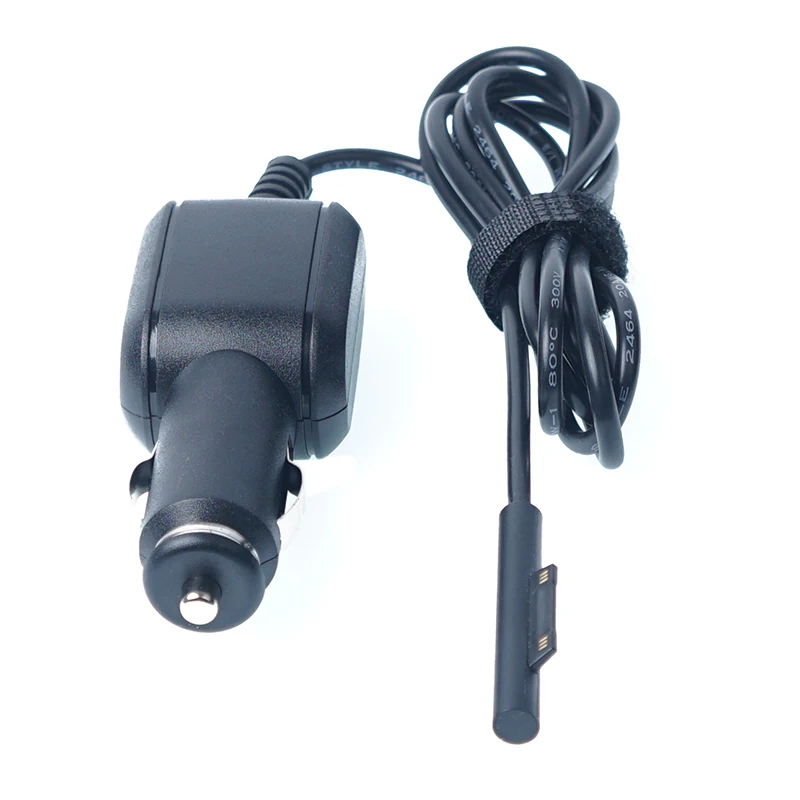 For Microsoft Surface Pro 5/6 Charger Car Charger Power Supply Adapter for Surface 15V 2.58A