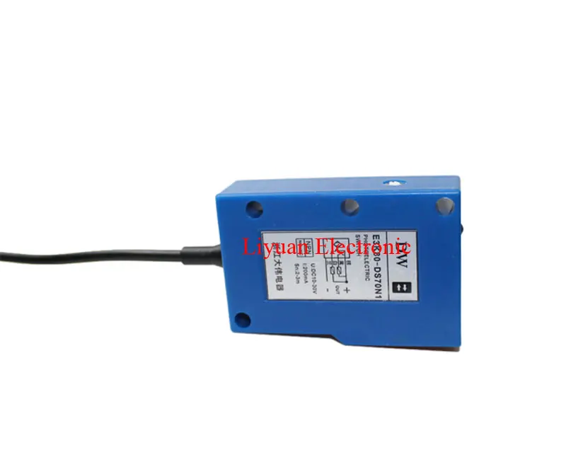 1 шт. E3K80-DS70N1 Диффузный фотоэлектрический датчик/четыре провода DC NPN DC6-36V фотоэлектрический переключатель