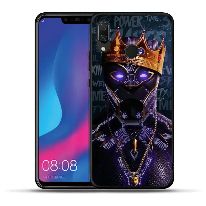 Чехол Marvel Мстители Герои милый Грут для Huawei Honor 20 Pro 10 9 9i 8 Lite 8X 8C 7A 7X V20 View 20 черный ТПУ чехол Etui - Цвет: H1219