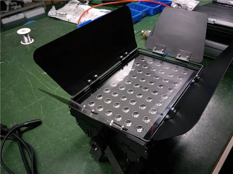 Профессиональный 3W54pcs три основных цвета led par(теплый белый+ белый) для DJ вечерние дискотеки клуба сценический свет, угол луча: 60