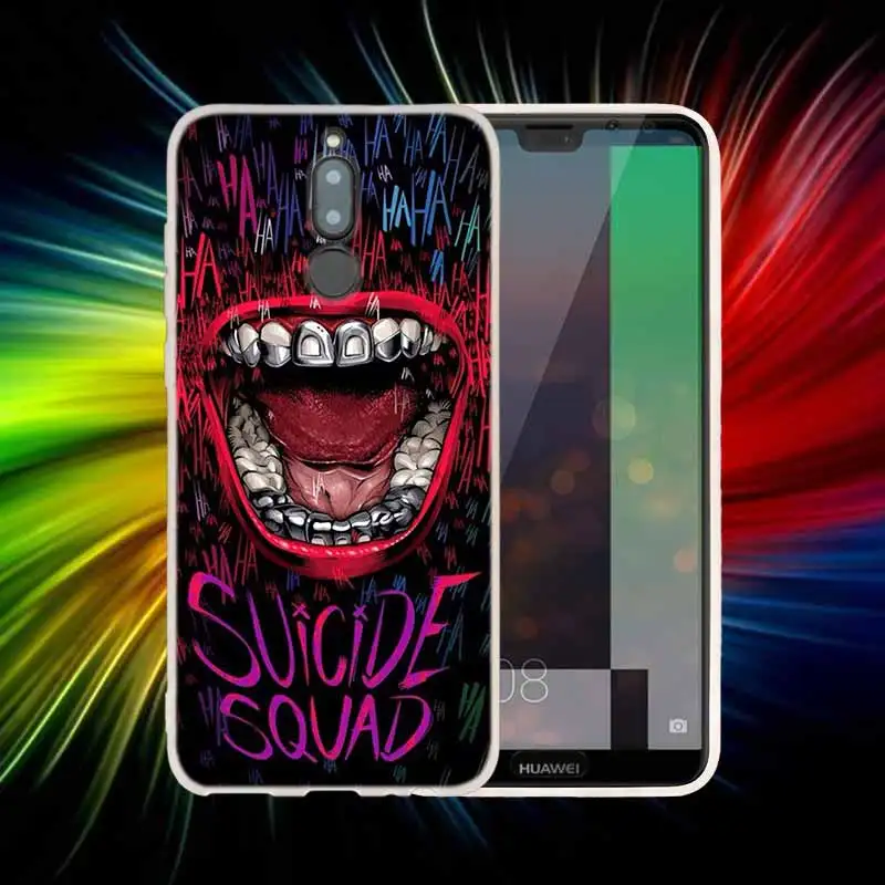 Coque Capa 12 Мягкий силиконовый чехол "," Джокер "," Харли Квинн "для huawei Коврики 20 10 Lite 20 pro s Nova 3 4 3i y9 y6 y5 y7 pro 20X крышка - Цвет: Coque Capa 12