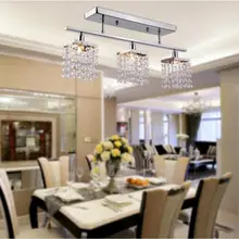 Модные хрустальные светодиодные люстры K9, светодиодные лампы высокой мощности G9, светодиодная люстра, лампы для гостиной, светодиодный светильник, люстра