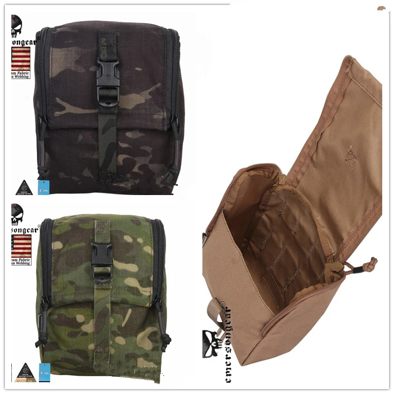 Чехол EmersonGear CP в стиле GP Multicam черный тактический поясной чехол MOLLE военная