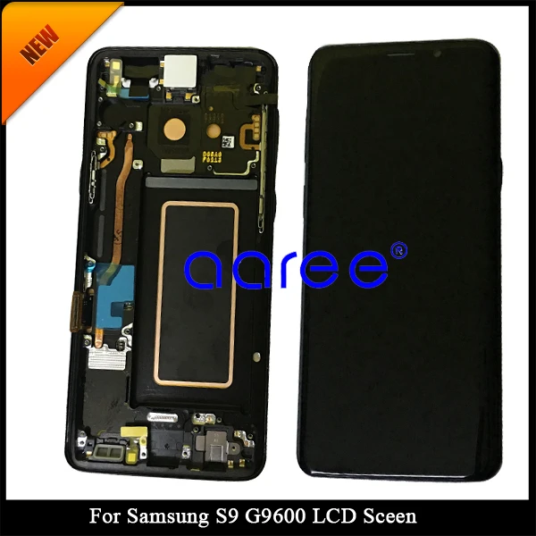 Супер AMOLED lcd для samsung S9 lcd S9 G960 lcd для samsung S9 PLUS дисплей lcd экран сенсорный дигитайзер сборка