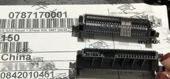 

5PCS 78717-0001 1.27mm 29P SATA female base 7.07H 0787170001