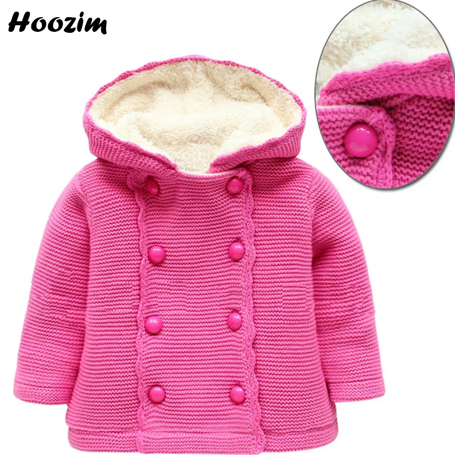 Baby Sweater European Winter Girls Cardigan Pink Hooded Thick Warm Knitted Sweater Kids Autumn Cotton Fleece Cardigan Children цена Baby Sweater European Winter Girls Cardigan Pink Hooded Thick Warm Knitted Sweater Kids Autumn Cotton Fleece Cardigan Children цены онлайн