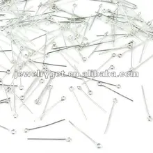 2000 шт./пакет, серебристый цвет DIY Ювелирные изделия гладить o голова niddle ювелирные Шпильки выводы Интимные аксессуары, P376