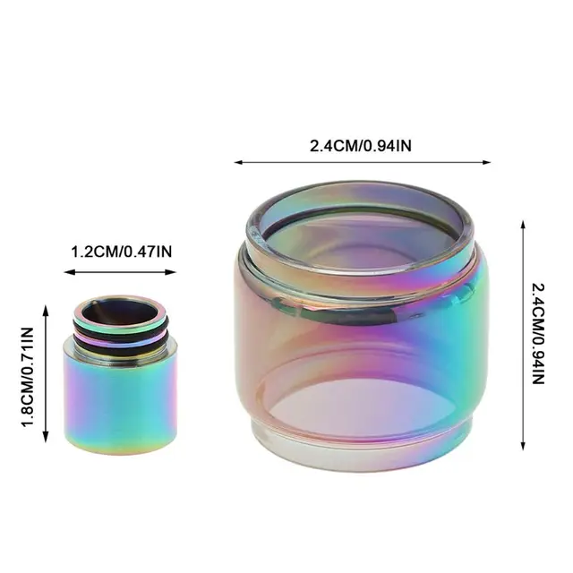 TFV12 Prince 8ml Extended Ersatz Birne Glas + Regenbogen Tropfspitze DIY Zerstäuber cheap CN (Herkunft) Bulb Glass fit for your product make it working life more longer TFV12 Prince 8ml Extended Ersatz Birne Glas + Regenbogen Tropfspitze DIY Zerstäuber cheap CN (Herkunft) Bulb Glass fit for your product make it working life more longer