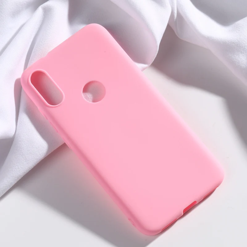 Чехол для Xiaomi mi Play Мягкий силиконовый чехол для телефона для Xiao mi Xio mi Play 9T A3 mi 9 Pro 8 SE A2 Lite A1 6 mi x 2S 2 - Цвет: Rose Pink