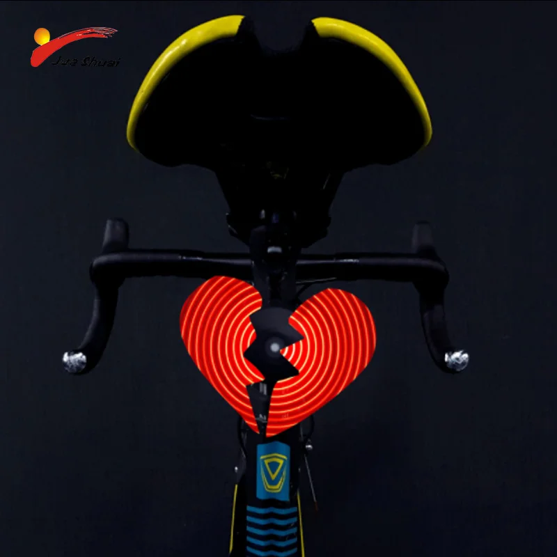 

APP Control Turn Signal Bike Light Patterns LED Taillight Cycling Accessories Safety Warning Mount Mountain Bike Rear light Lamp