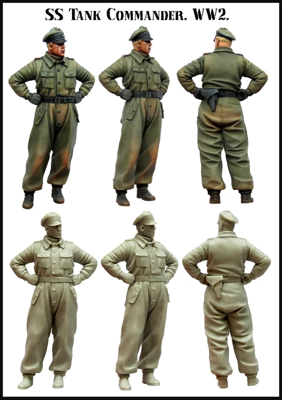 Немецкий танкер 1:35 Второй мировой войны|german tank|wwii germangerman officer |