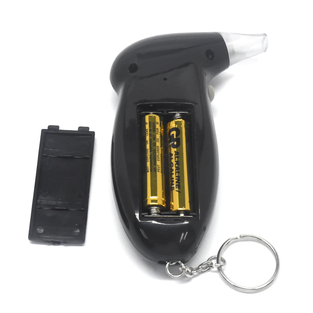 Цифровой ЖК-дисплей алкогольный анализатор дыхания 68 s Алкотестер дыхания брелок звуковой сигнал автомобиля приспособления-детекторы для езды на велосипеде