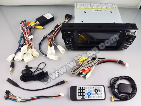 Cheap 7" Special Car DVD for Toyota Corolla E160 2012-2017 (Japan, New Zealand, HongKong) with Tire Pressure Monitoring System Support 2