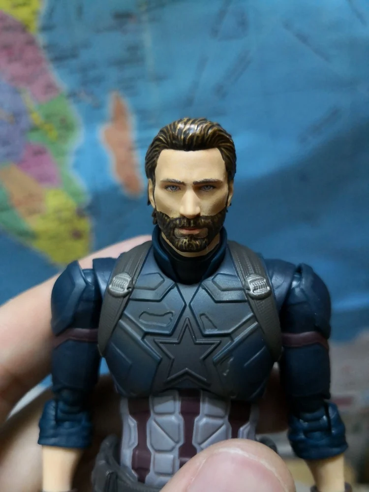 Marvel Капитан Америка 15 см Мстители Бесконечность войны BJD Фигурки игрушки|Игровые