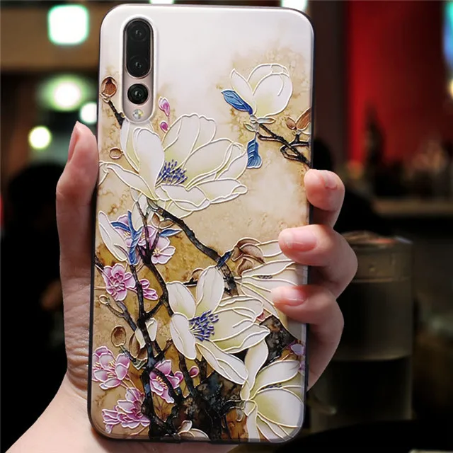 best meizu phone cases For Meizu M6 Note Case 3D Flower Silicone Emboss Phone Cover For Meizu M6T M5 Note M5C Pro 7 Plus Cases Coque Capa Relief cases for meizu belt Cases For Meizu