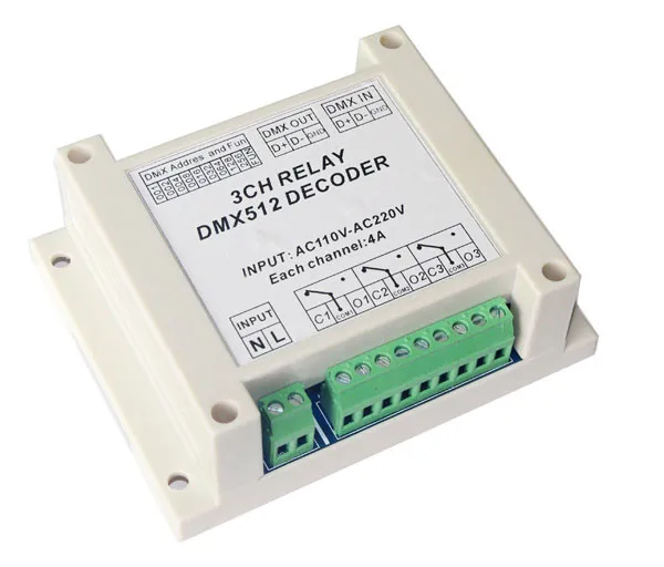 X-WS-DMX-RELAY-3CH-220