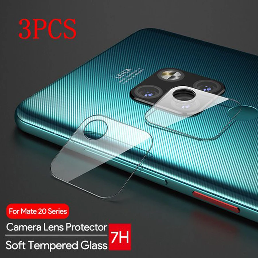 

3PCS Back Camera Lens Clear Screen Protector For Huawei Mate 20 Pro Protective Film Tempered Glass For Huawei Mate 20 Lite 20X