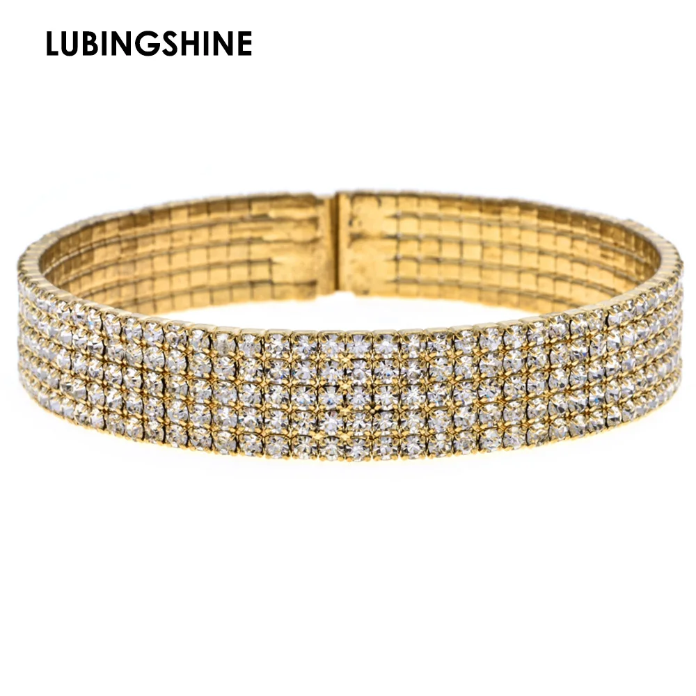 

Luxury Top Crystal Open Wrap Bracelets Bangle for Women Color Silver Color Bridal Wedding Bangle Wristband Jewelry Gift Hot Sale