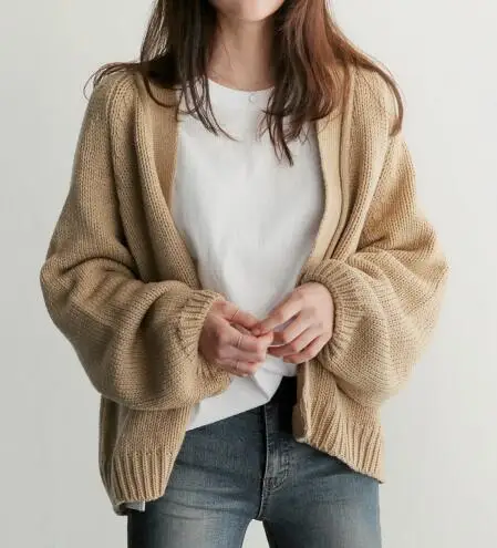 over size cardigan