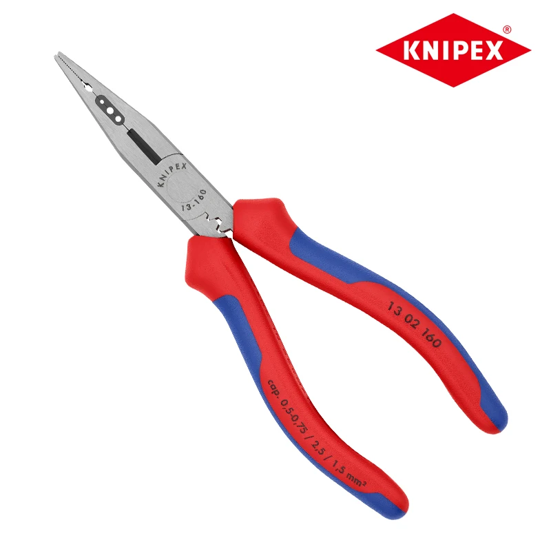 KNIPEX немецкий инструмент Кенни Паркер 6 дюймов многофункциональный кабель рабочий зажим электрика плоскогубцы 1302160