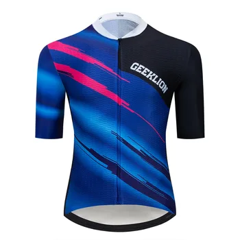

2019 Geeklion Professional Cycling Jersey Mountain Road Bike Training Slim Fit Cilismo Maillot Racing Team Bike Kit Wear