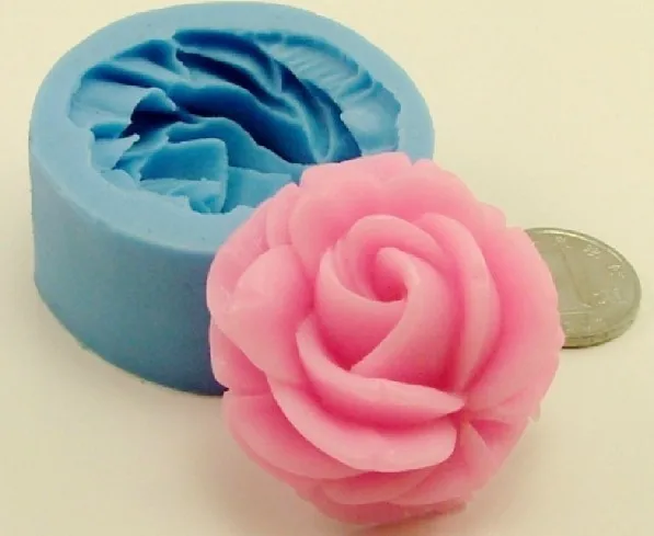 3D 3,8 см Форма для выпечки в виде цветка Форма для украшения торта инструмент SugarCraft художественная Полимерная глина GumPaste Мыло Форма для шоколада "сделай сам"