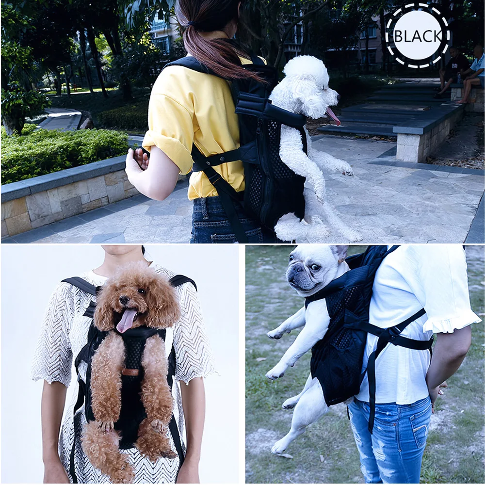 Переноска для домашних животных Холщовая Сумка для собак дышащий сетчатый рюкзак легко переносная наружная бейсболка для езды и походов туристический рюкзак для кошки питомец, маленькая собачка