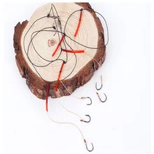 Рыболовный крючок, 3 шт., 5#-14#, струнный крючок, один комбинированный, струнный крючок с 5 маленькими крючками для наживки, поворотные рыболовные снасти, Pesca