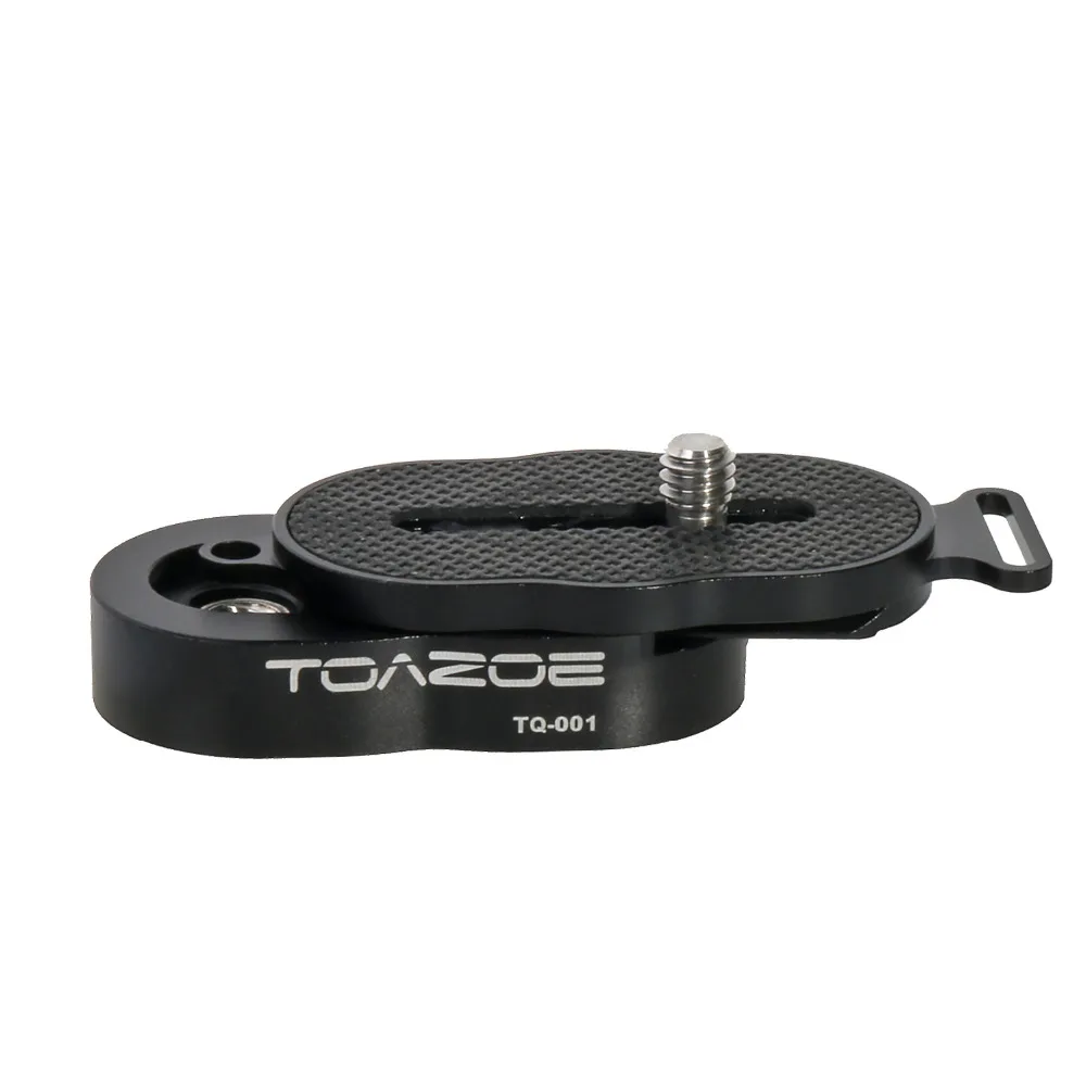 TOAZOE CNC комплекты для фотостудии штатив шаровая Головка быстросъемная пластина 1/4 3/8 винт для DSLR камеры