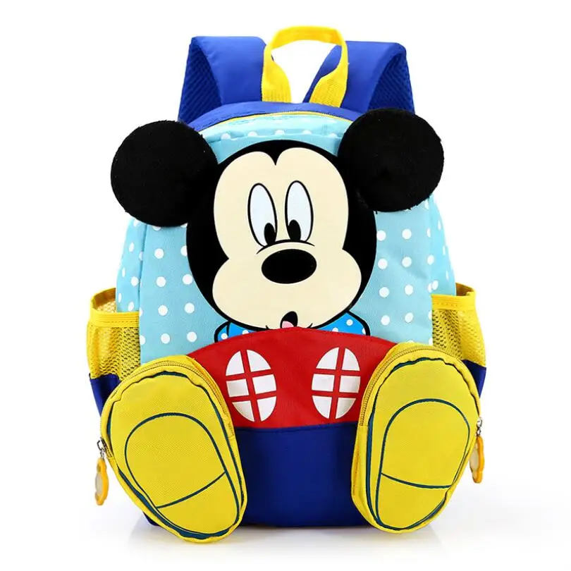 buy Kids baby bag Kindergarten Backpacks Children Cartoon Mickey School Bags Minnie Backpack for girls Schoolbags Satchel Bolso Sac