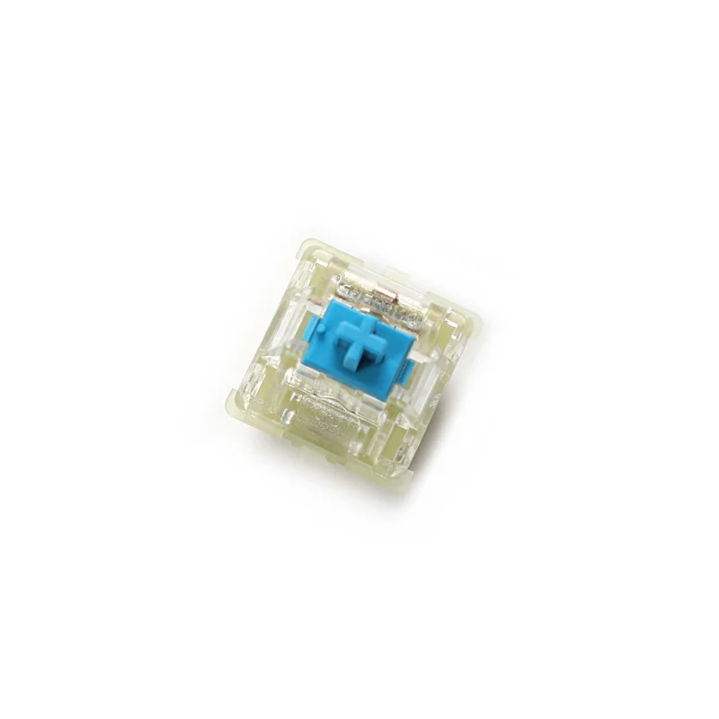 Подлинный SMD RGB Cherry mx Переключатель 3 pin механическая клавиатура скорость серебро бесшумный красный синий розовый переключатели - Цвет: Blue 3 pin