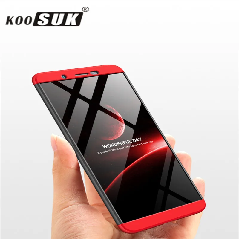 

KOOSUK Fashion Business Phone Case For vivo Y71 Shell 360 Degree Full Protection Cases Hard PC Back Cover Vivo Y 71 Matte Shell