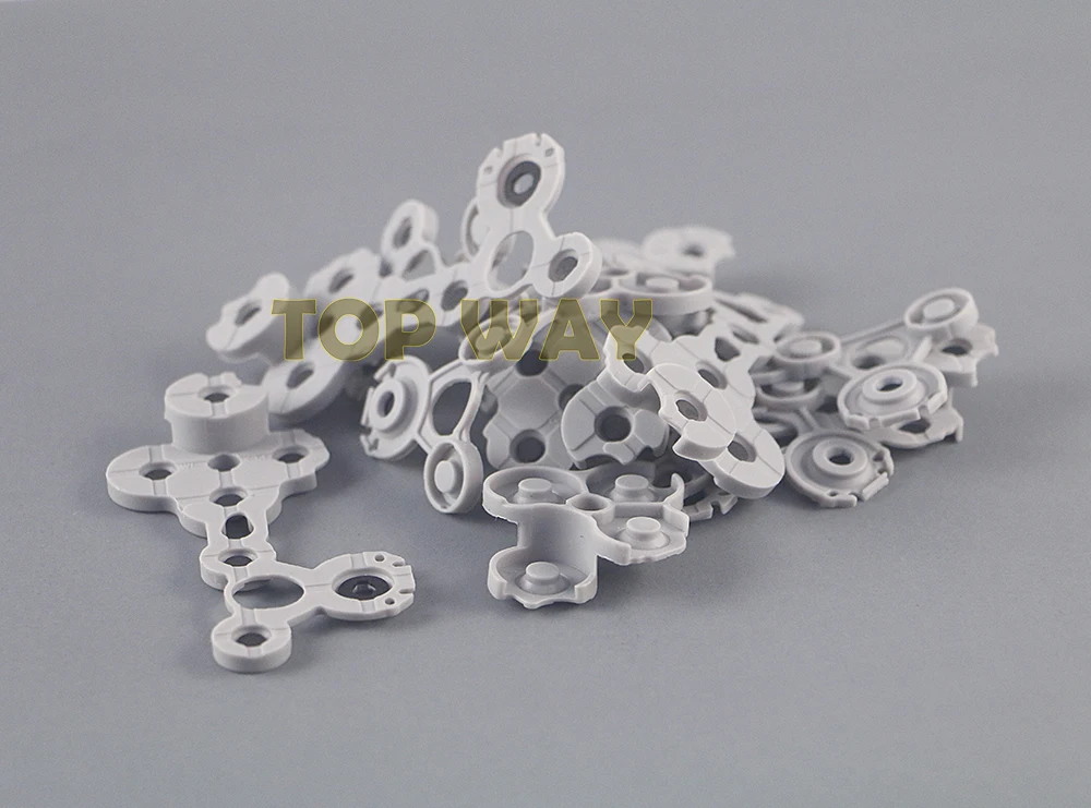 20Pcs Grigio Originale Silicone Gomma Conduttiva Pulsante In Gomma Conduttiva Per Xbox One Elite Xbox One Elite Controller D Pad