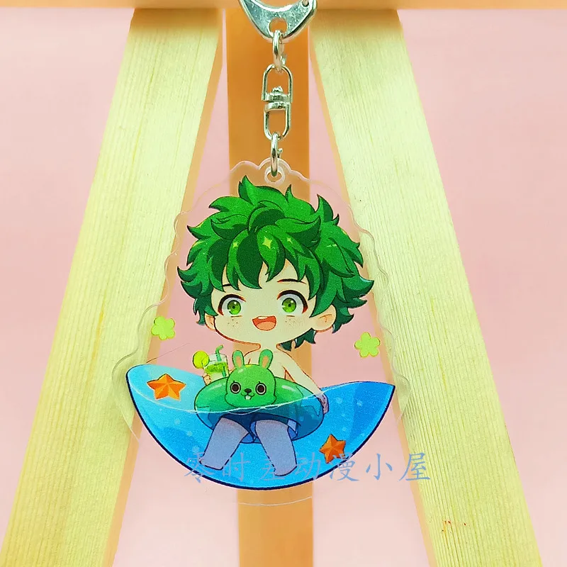 Аниме My Boku No Hero academic Midoriya Izuku Bakugou костюм кацуки для косплея акриловый Шарм брелок