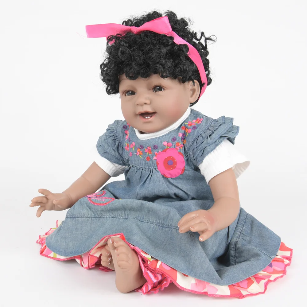 55 см реалистичные Новорожденные Кукла Reborn принцесса Brinquedos Boneca лучшие подарки на