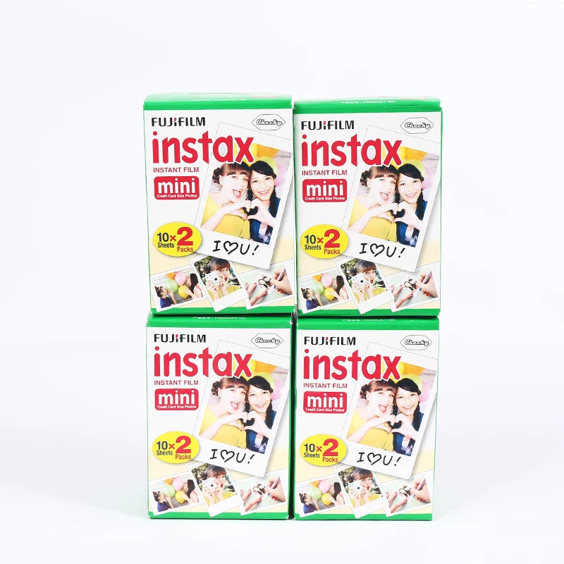 

2017 Genuine 80pcs Fujifilm Fuji Instax Mini 8 Instant Film White Sheet for 7s 8 10 20 25 50s SP1 dw Fujifilm Instax Mini Camera