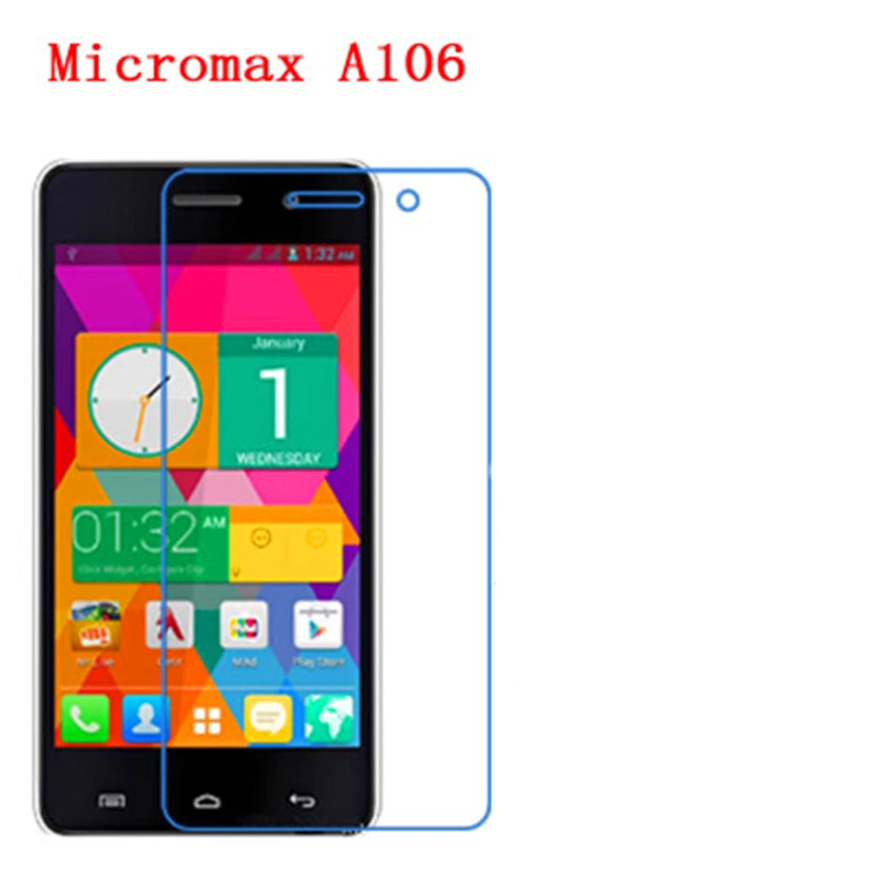 5 Pcs Ultra Thin Clear HD LCD Screen Guard Protector Film With Cleaning Cloth For Micromax A106. | Мобильные телефоны и