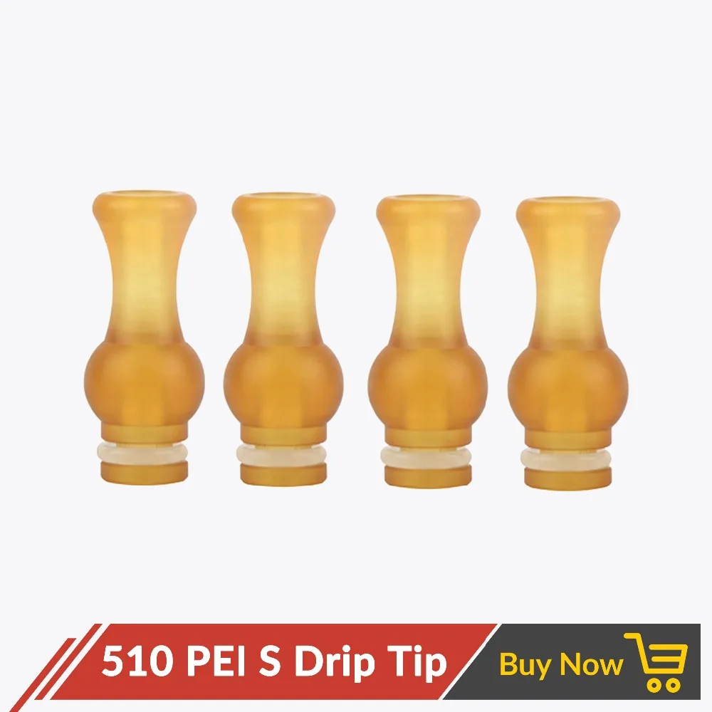

Quartz Banger 1pc 510 Drip Tip PEI For 510 Atomizer PEI Mouthpiece tips Electronic Cigarettes for v8 baby
