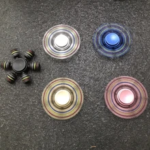 Радуга Спиннеры палец блесны ручной Spinner ABS spiner прибывает против снять стресс Игрушечные лошадки