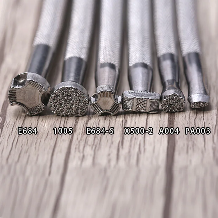 1 шт. DIY инструмент для печати на кожаном ремне из сплава седло резьба ручная