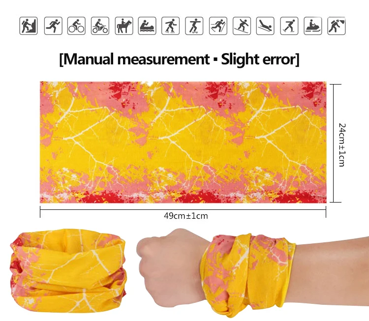 Новинка, ветронепроницаемый шарф с защитой от ультрафиолета, велосипедная маска, шарфы, шарф для катания на лыжах, рыбалки, бандана, головной убор, шарф на шею