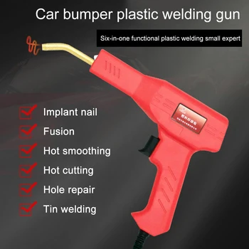 

Handheld Plastic Welding Machine Overheat Protection Hot Staplers Machine PVC Repairing Machine Car Bumper Garage Repair Tools