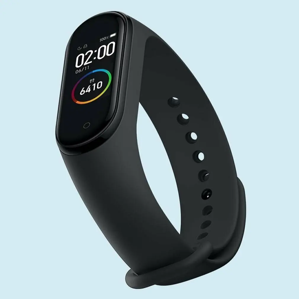 Новейший Xiaomi mi-браслет 4 Smart mi Band 4, фитнес-браслет с частотой сердечных сокращений 135 мА/ч, цветной экран, Bluetooth 5,0