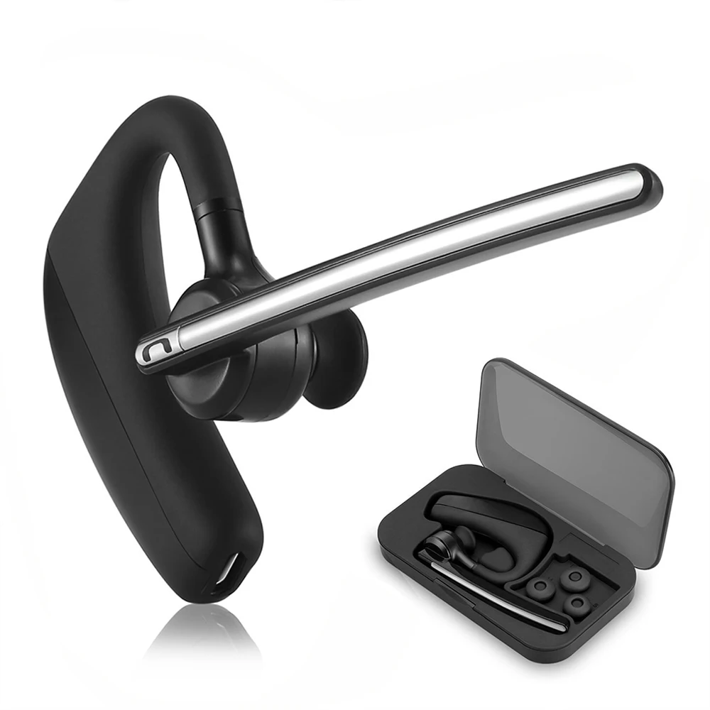 

Newst K10B Business Bluetooth Headphone Handsfree Car Bluetooth Earphone Noise Canceling HD Microphone Bluetooth Headset