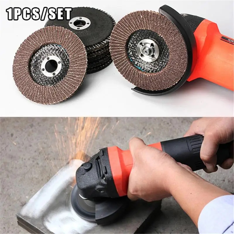 

1PC 100mm Sanding Flap Disc Grinding Wheel Disc Grit Discs Emery Cloth Angle Grinder Abrasive Tool Home Sanding sandpaper