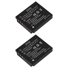 2Pcs/lot 1.5Ah CGA-S005 S005 BCC12 CGA-S005E DMW-BCC12 Battery for Panasonic Lumix DMC-FX180 DMC-LX1 DMC-LX2 LX3 FS1 FS2 FX01