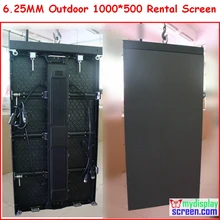 6.25 мм напольный дисплей, высокая яркость 6500 нит, 500 мм* 1000 мм, полноцветный аренды литья для события